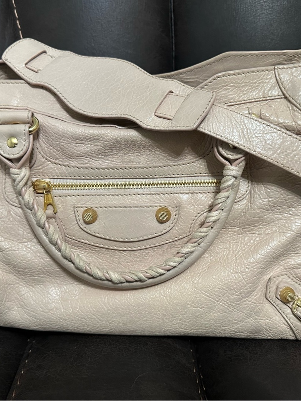 Balenciaga Pink City Bag